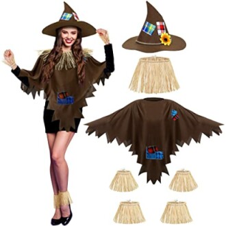 Meanplan 7 Pieces Halloween Costume Set